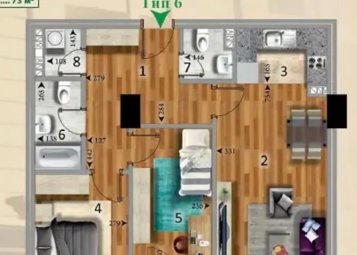 Flatiron 2-bedroom Apartment, Apartment